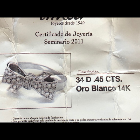 Emwa bow ring - Picture 1 of 5